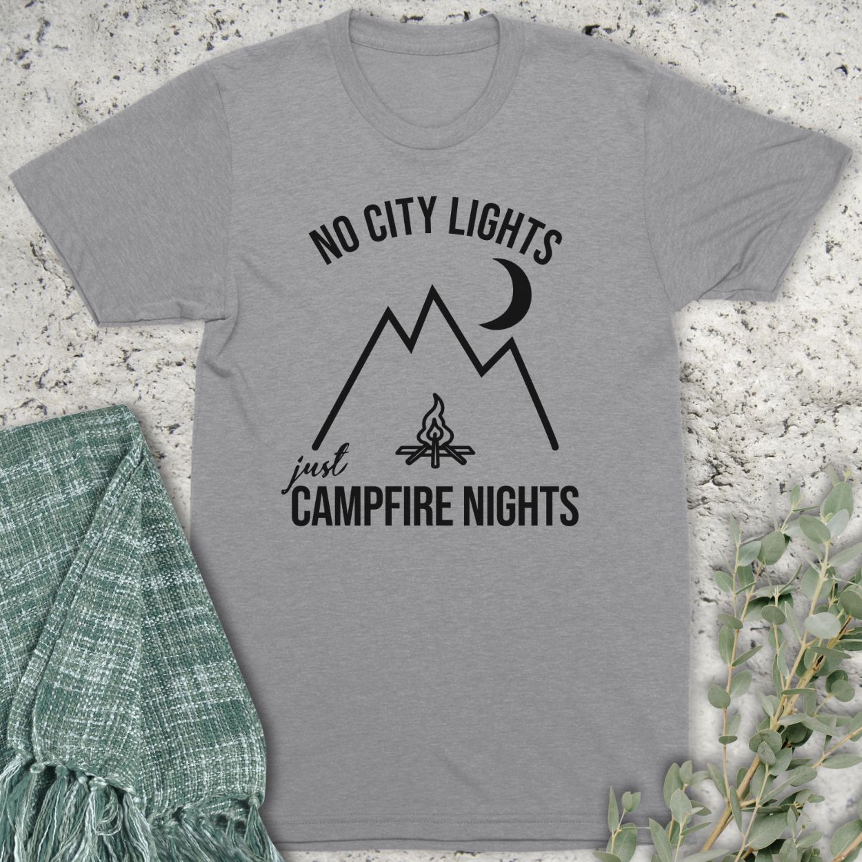 Mountain Campfire Nights T-Shirt