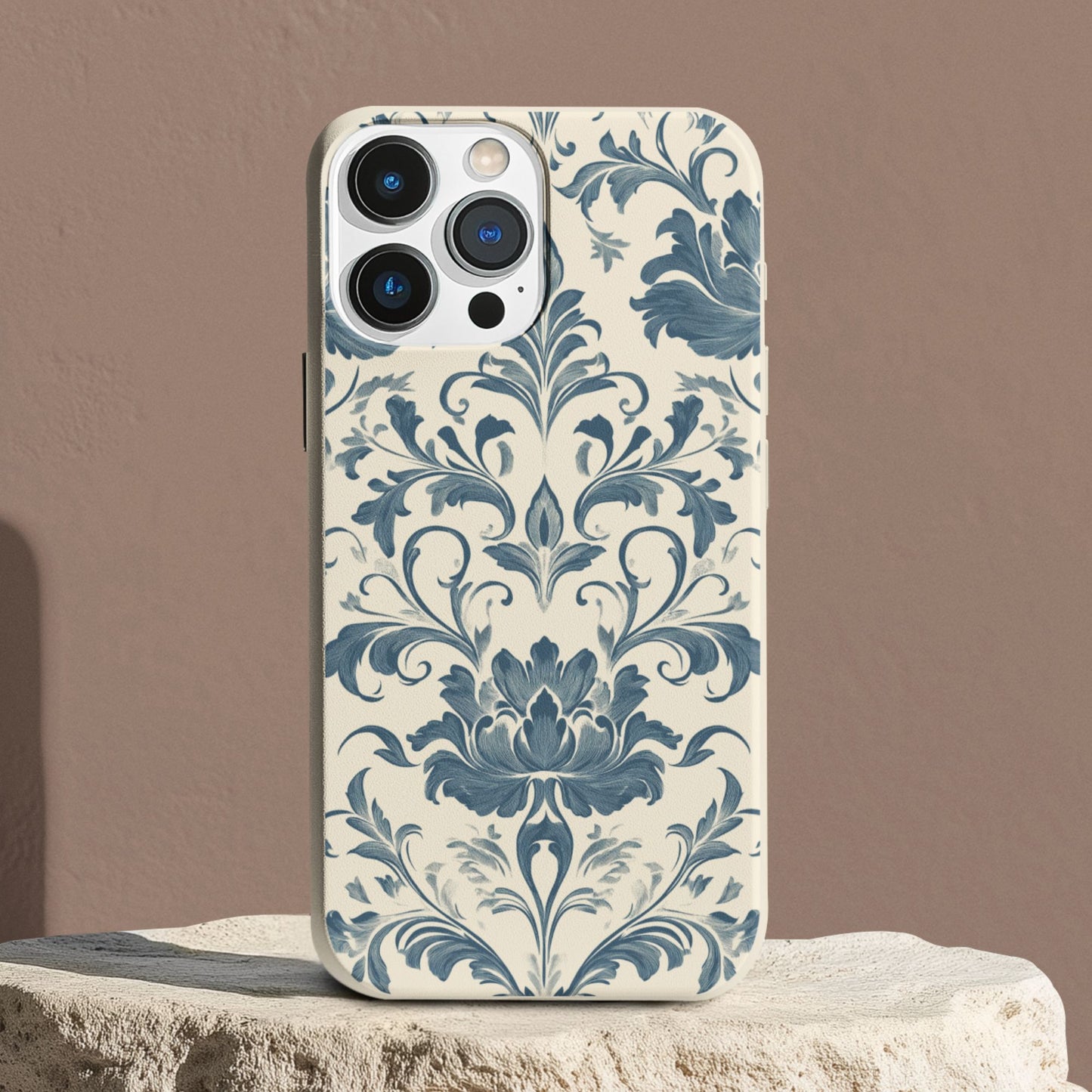 Blue Toile 4 Bio Case