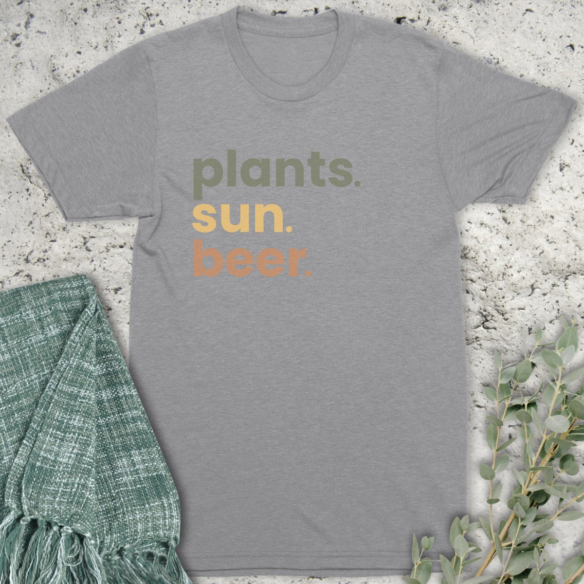 Plants Sun Beer T-Shirt