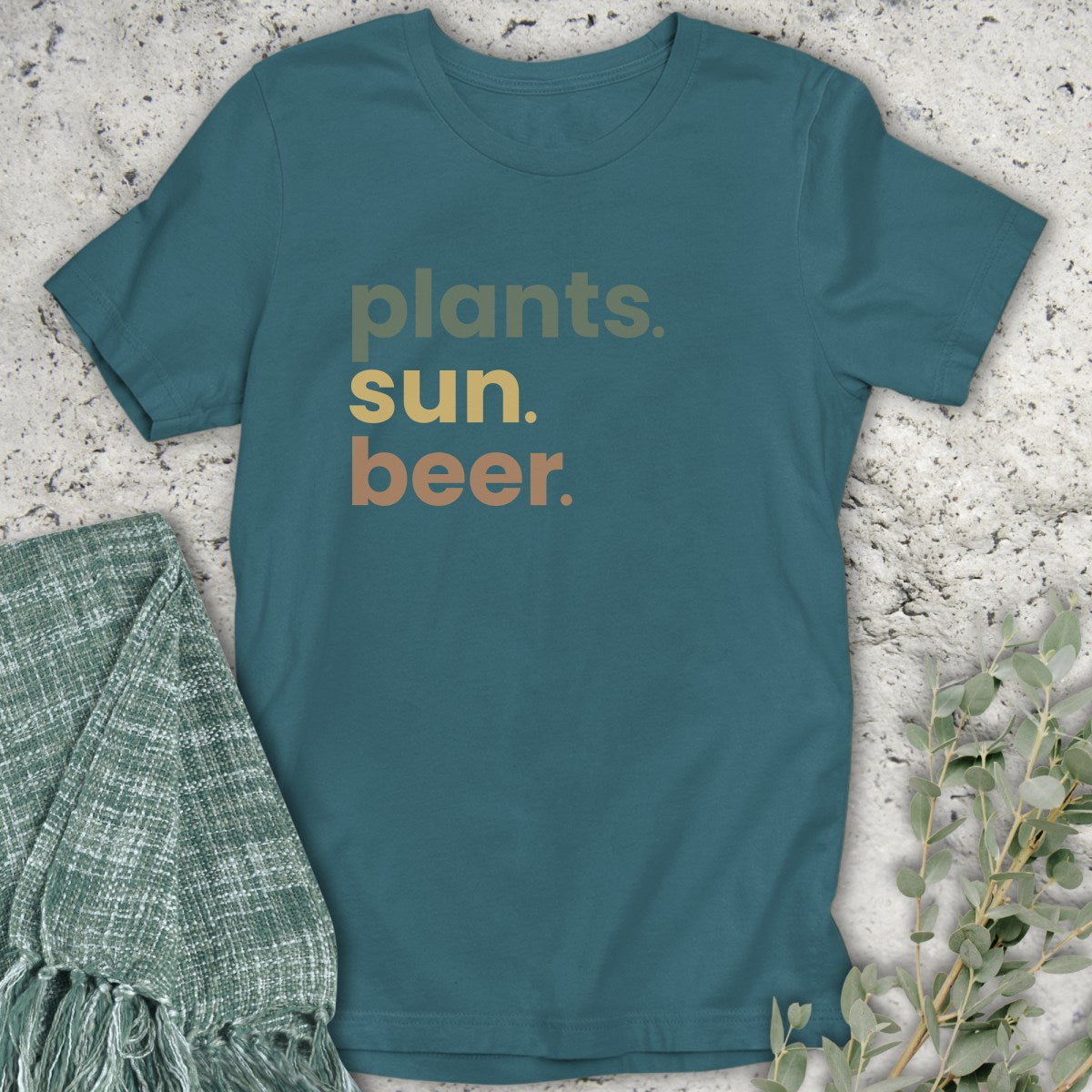 Plants Sun Beer T-Shirt