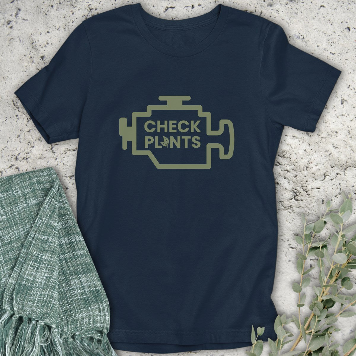 Check Plants T-Shirt