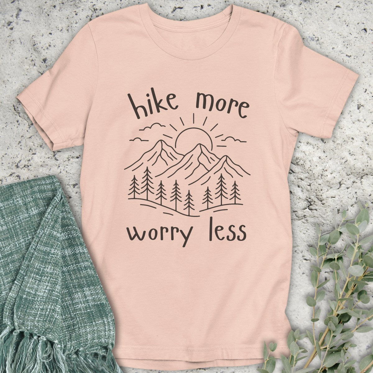 Hike More Worry Less T-Shirt