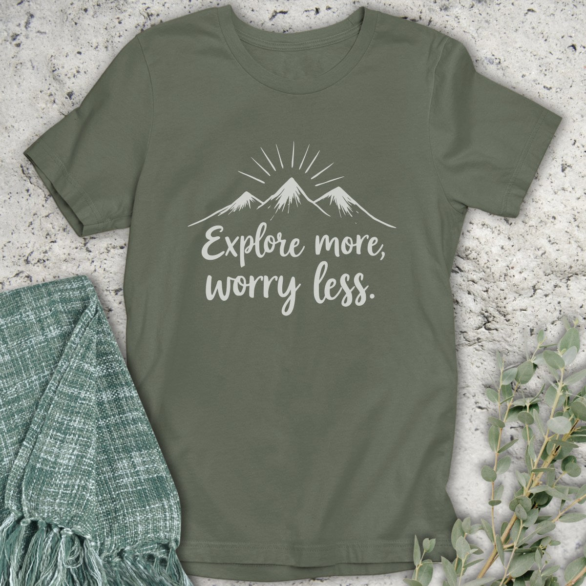 Explore More Worry Less T-Shirt
