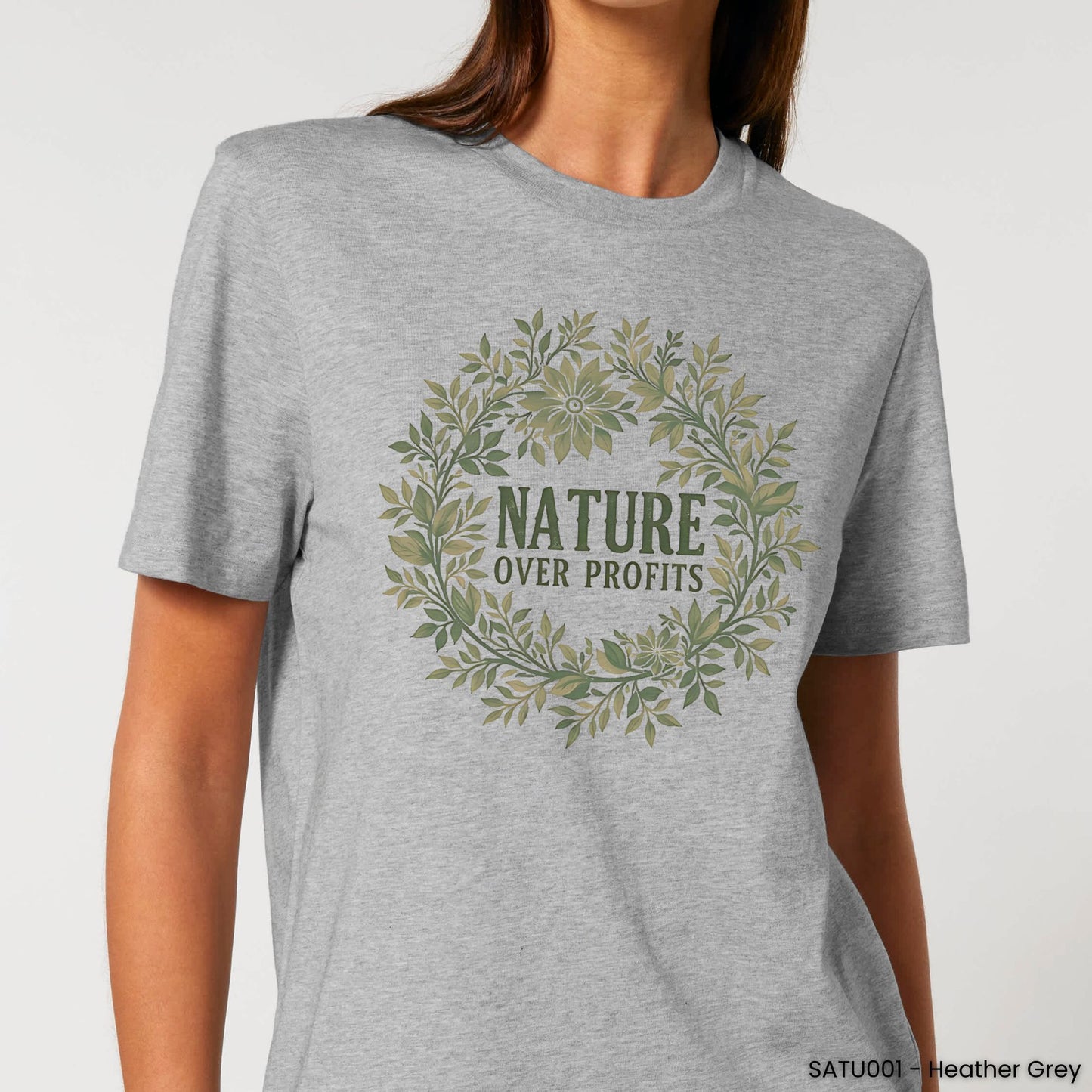 Nature Over Profits Wreath T-Shirt
