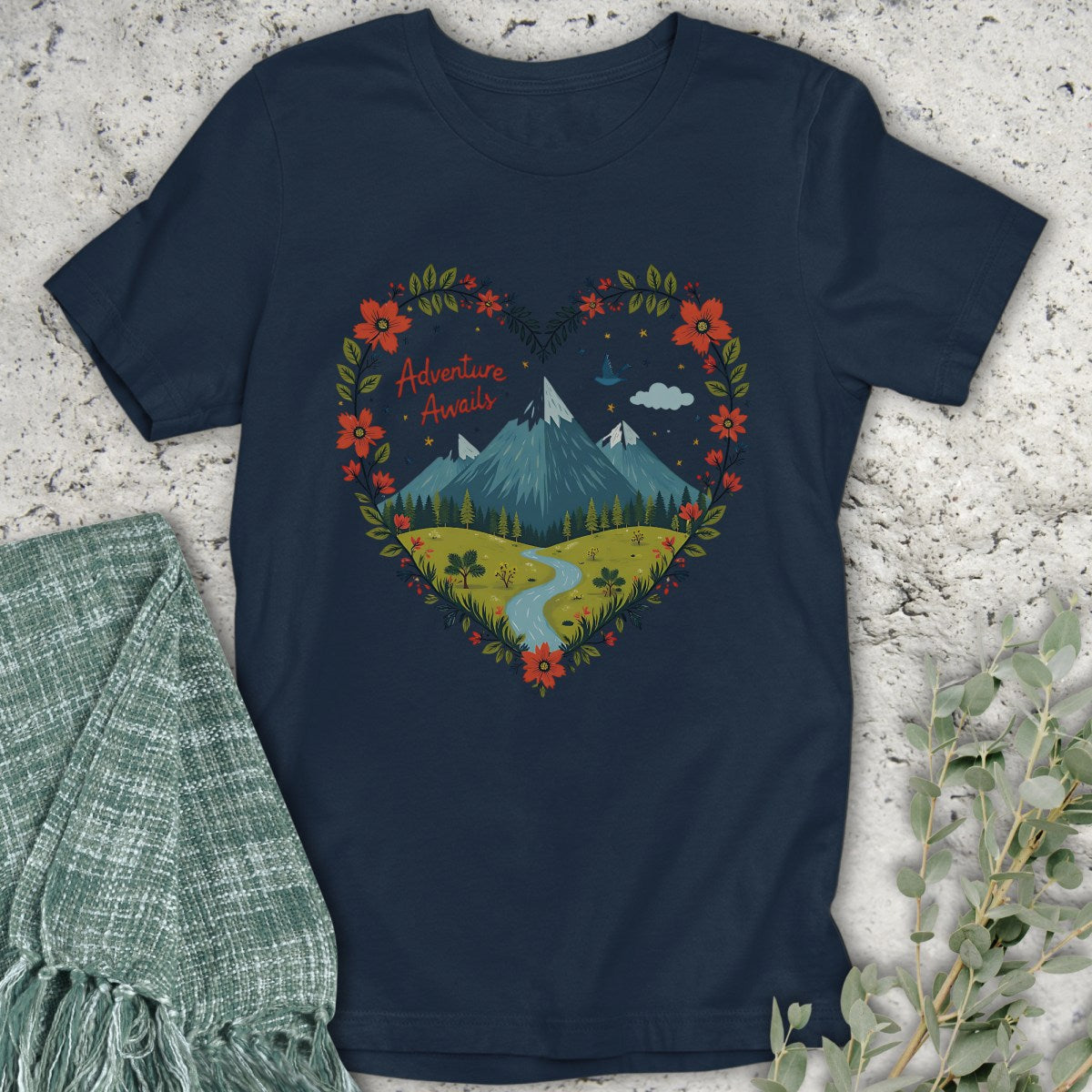 Mountain Peaks Adventure Awaits T-Shirt
