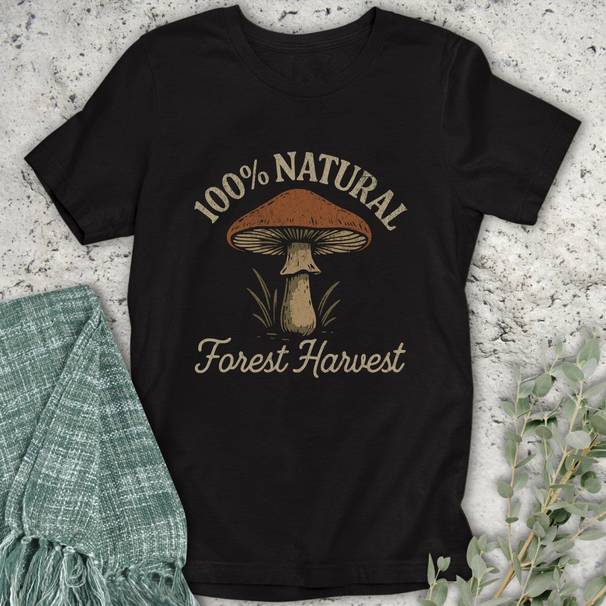 Mushroom Forest Harvest T-Shirt