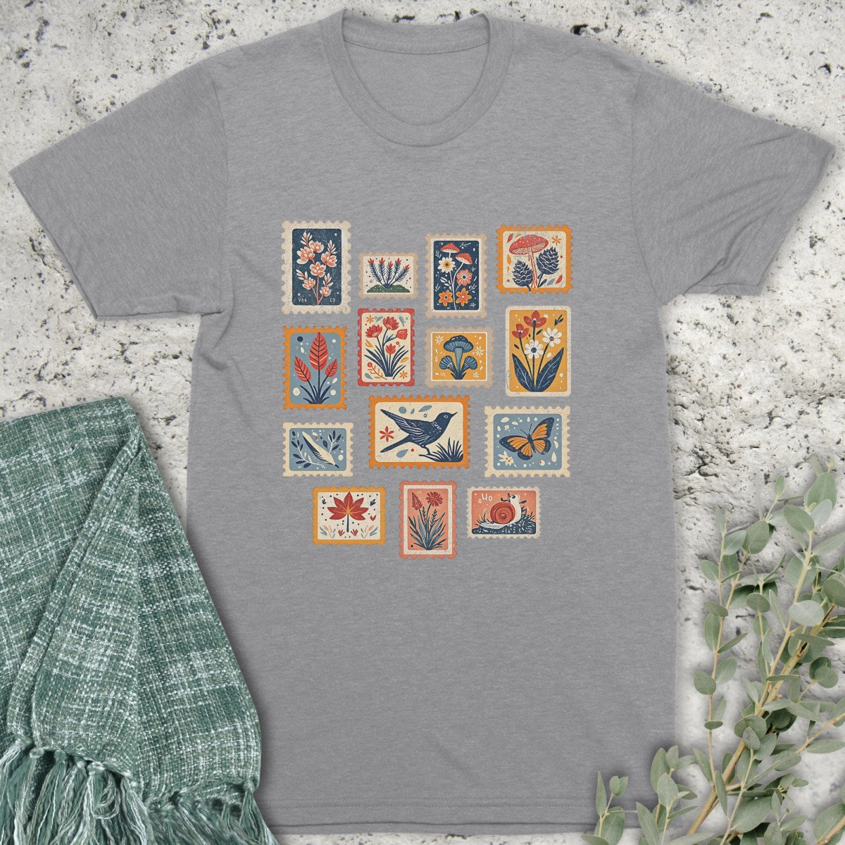 Colorful Stamps T-Shirt
