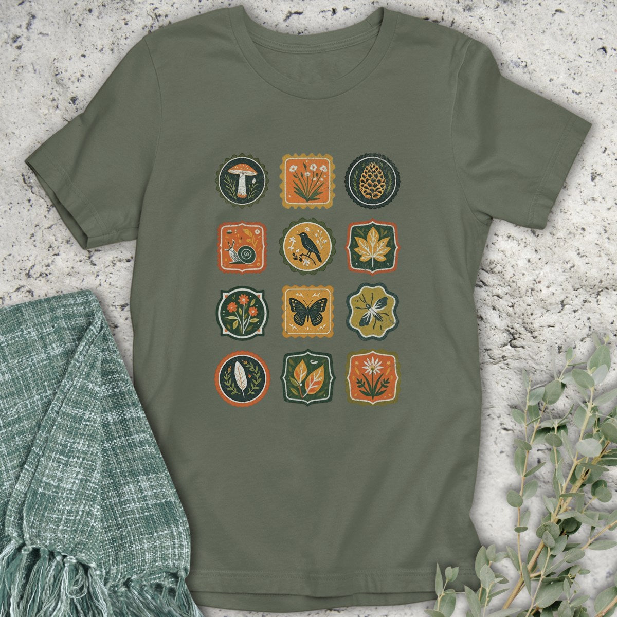 Stamp Badges T-Shirt