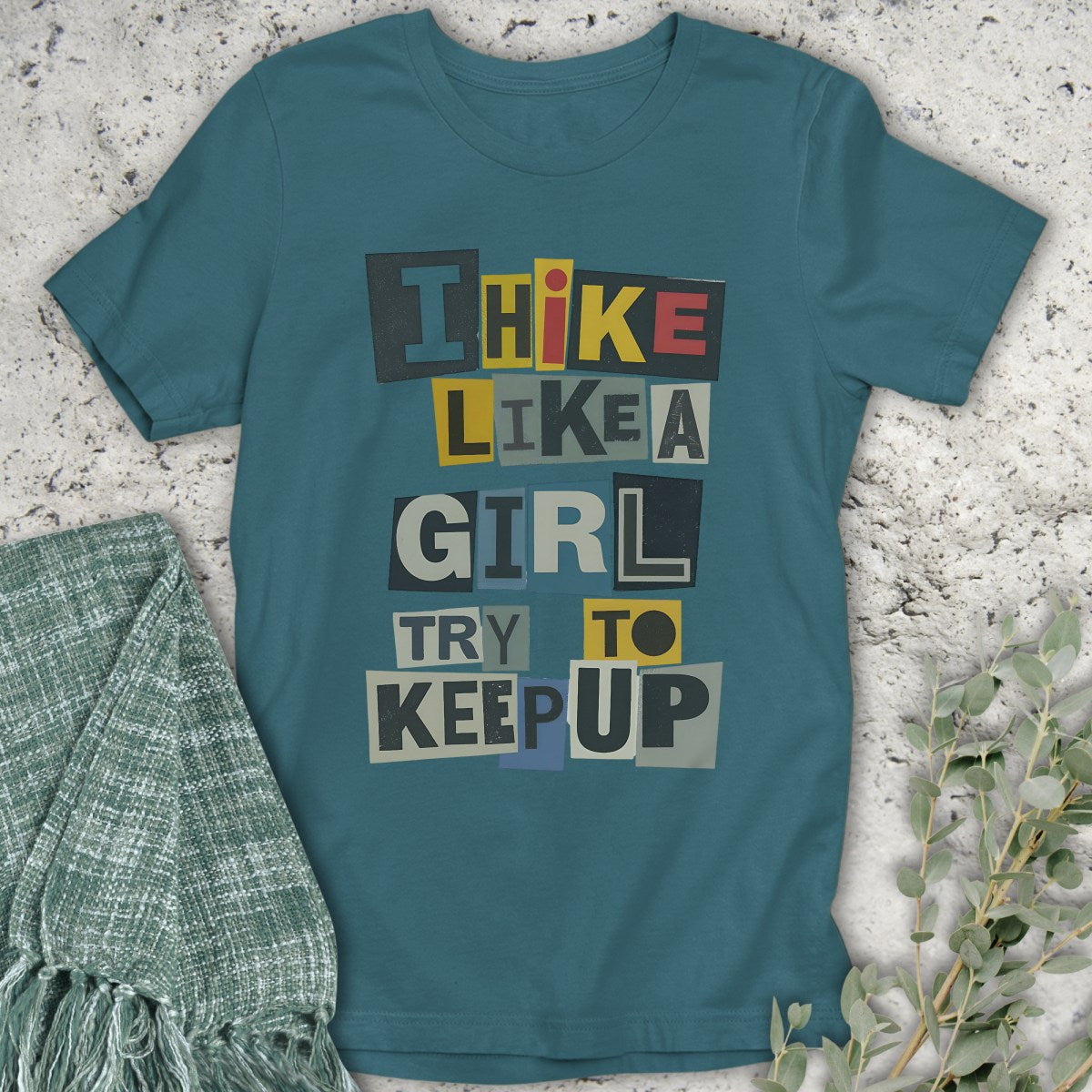 Magazine Hike Like A Girl T-Shirt