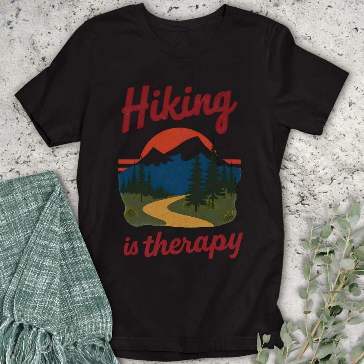 Hiking Is Therapy T-Shirt