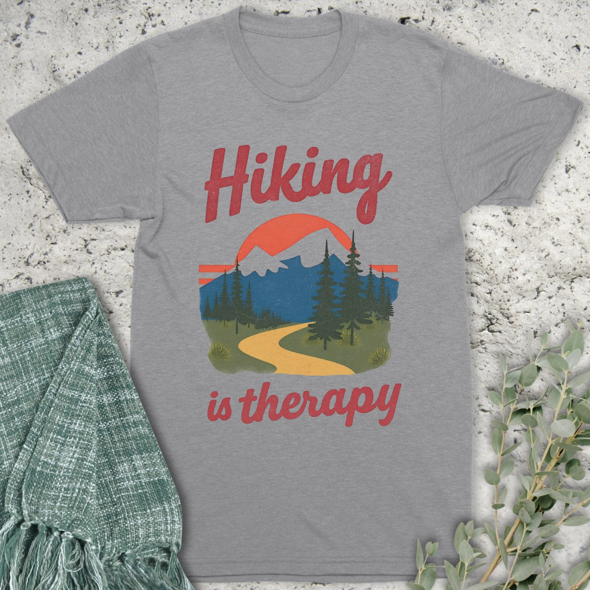 Hiking Is Therapy T-Shirt