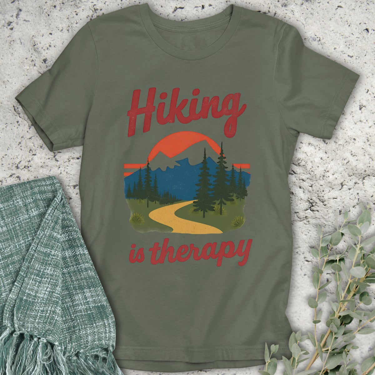 Hiking Is Therapy T-Shirt