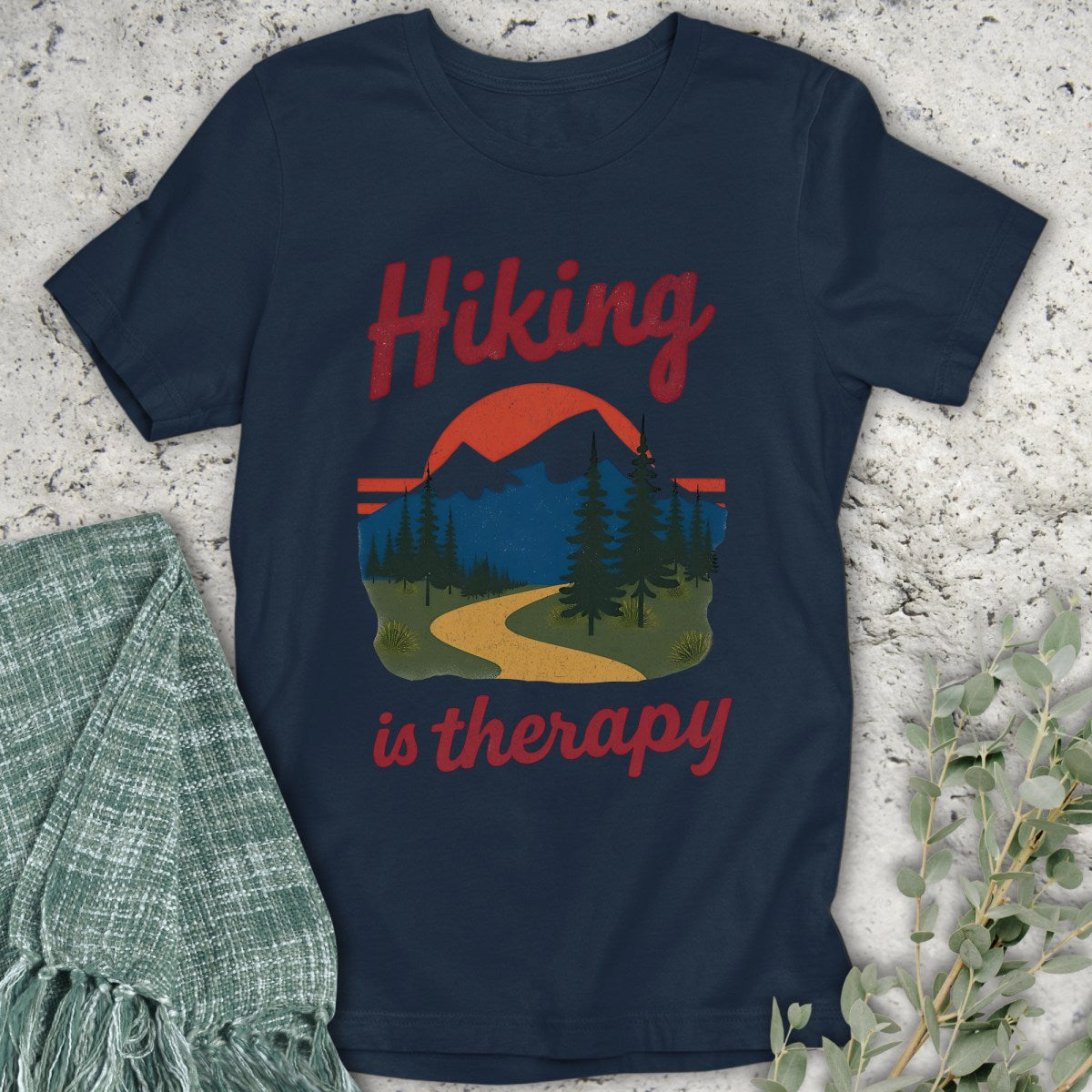 Hiking Is Therapy T-Shirt