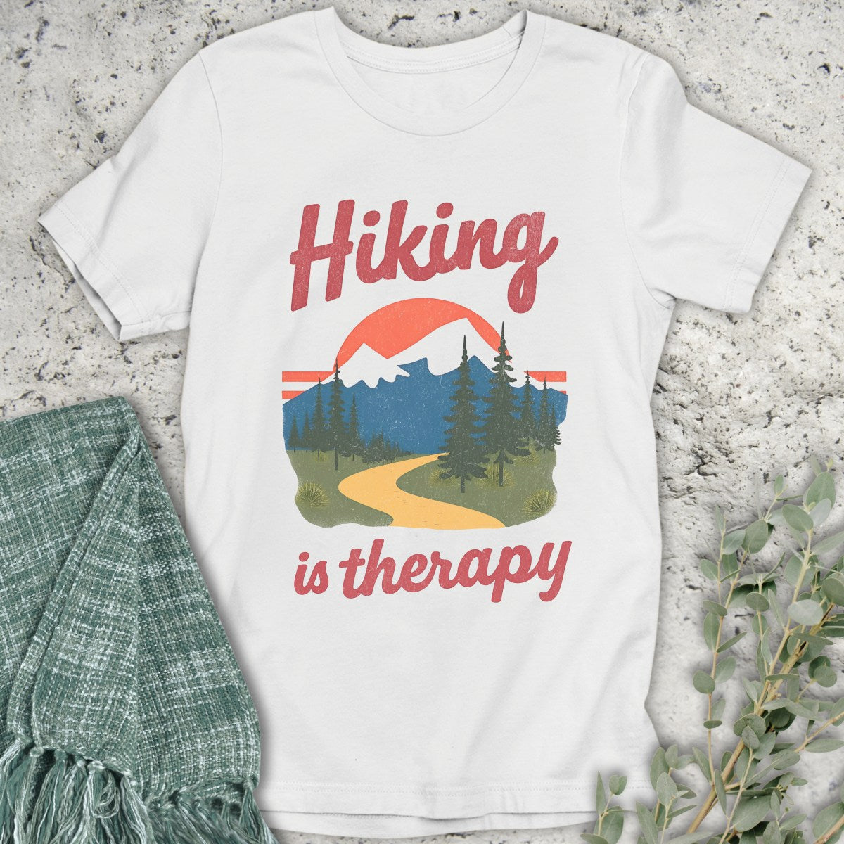 Hiking Is Therapy T-Shirt