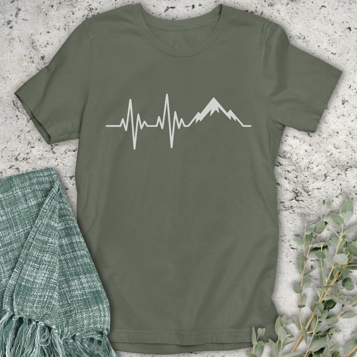 Heartbeat Mountain T-Shirt