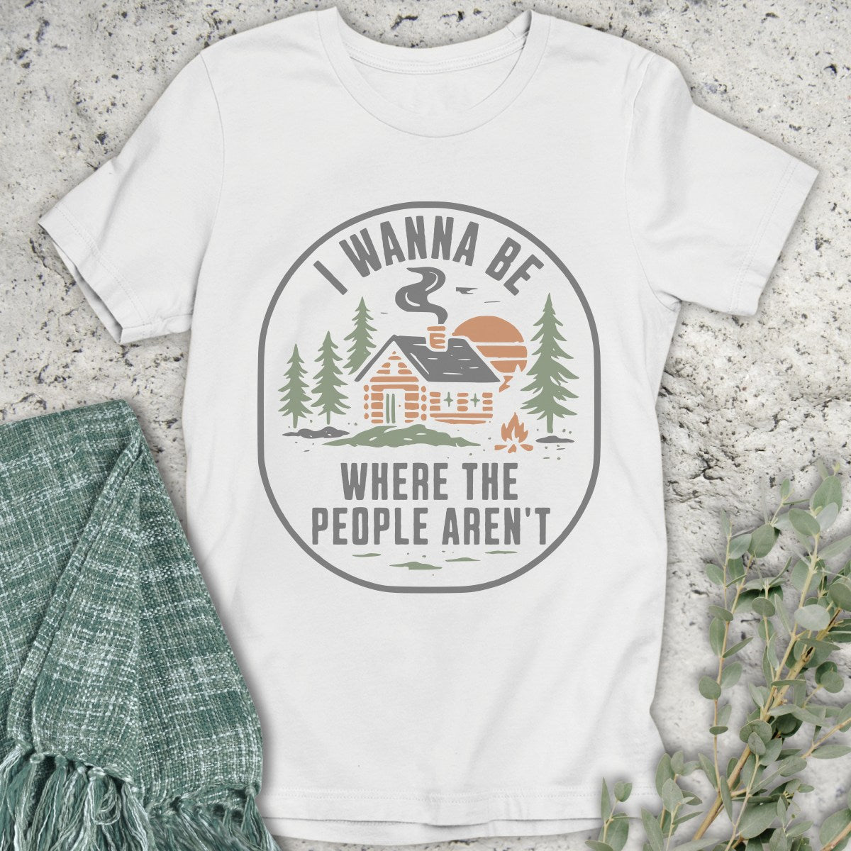 No People Cabin T-Shirt