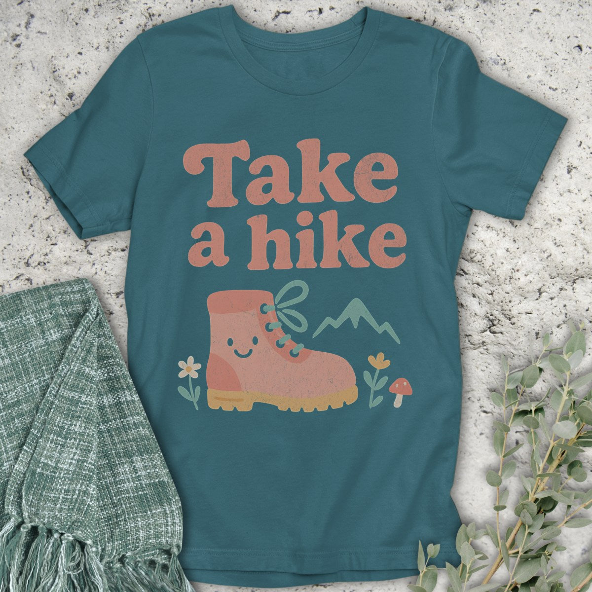 Take A Hike Boot T-Shirt