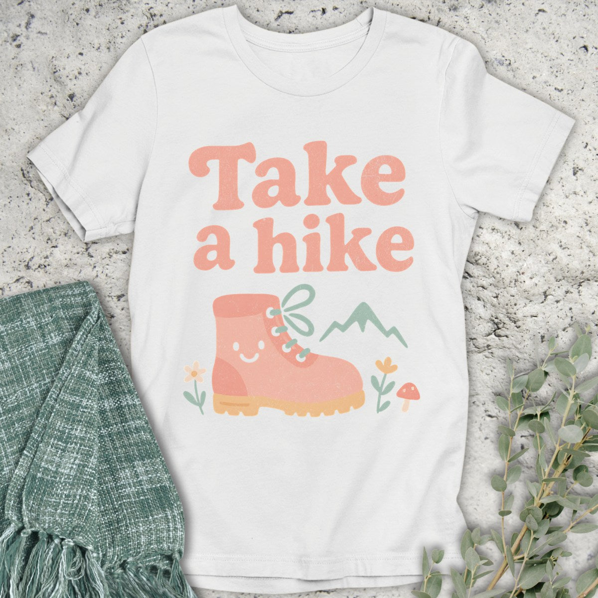 Take A Hike Boot T-Shirt