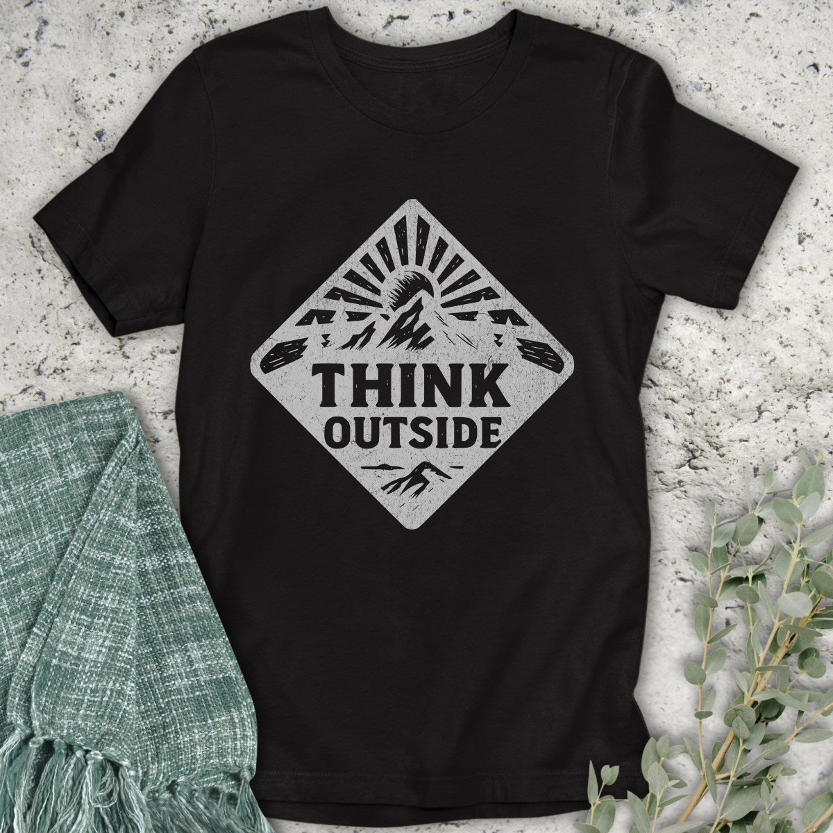 Think Outside Badge T-Shirt