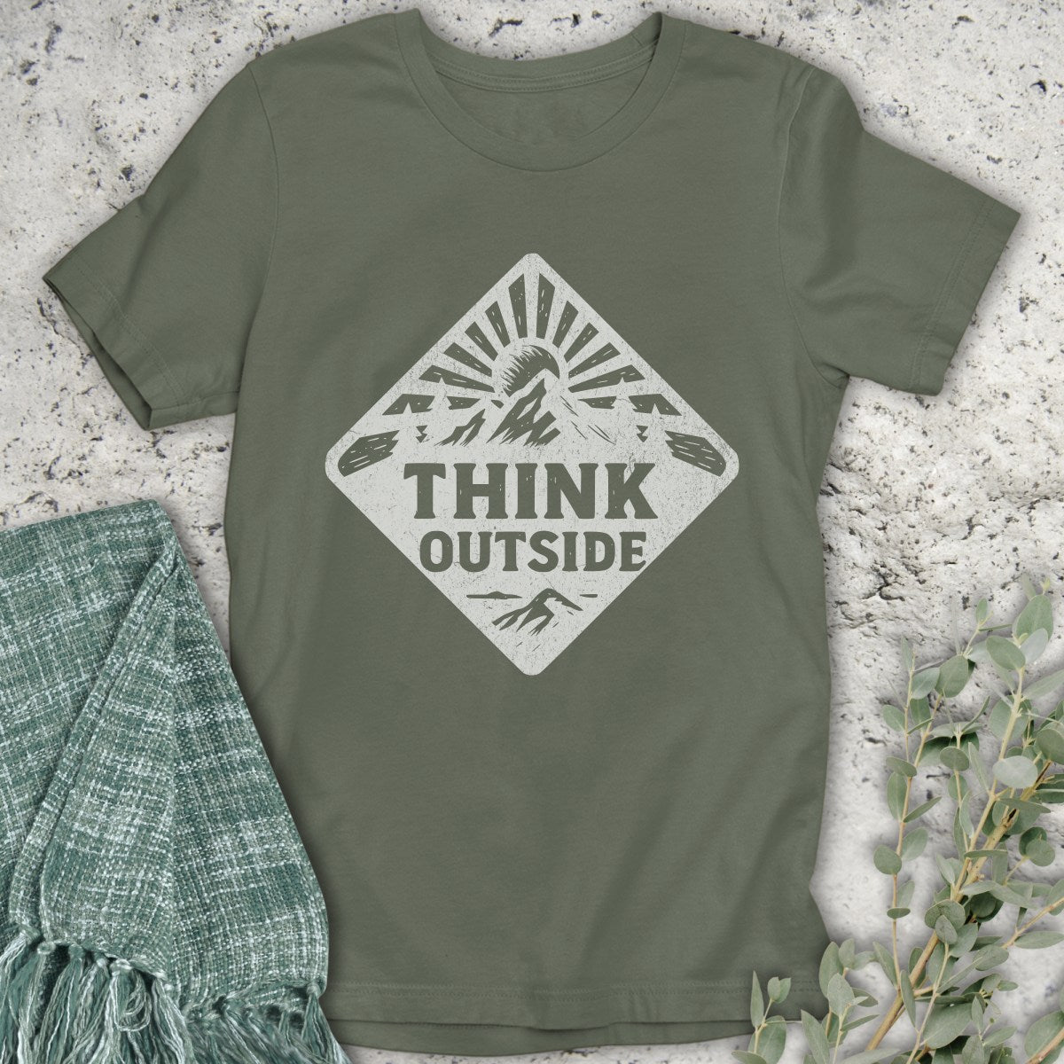 Think Outside Badge T-Shirt