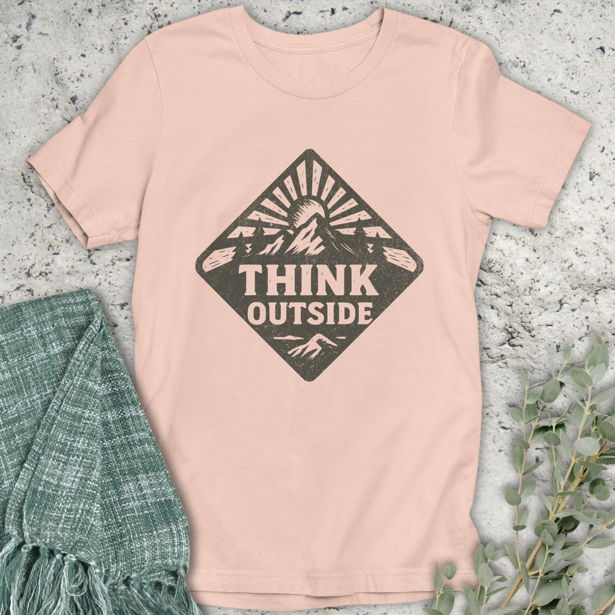 Think Outside Badge T-Shirt