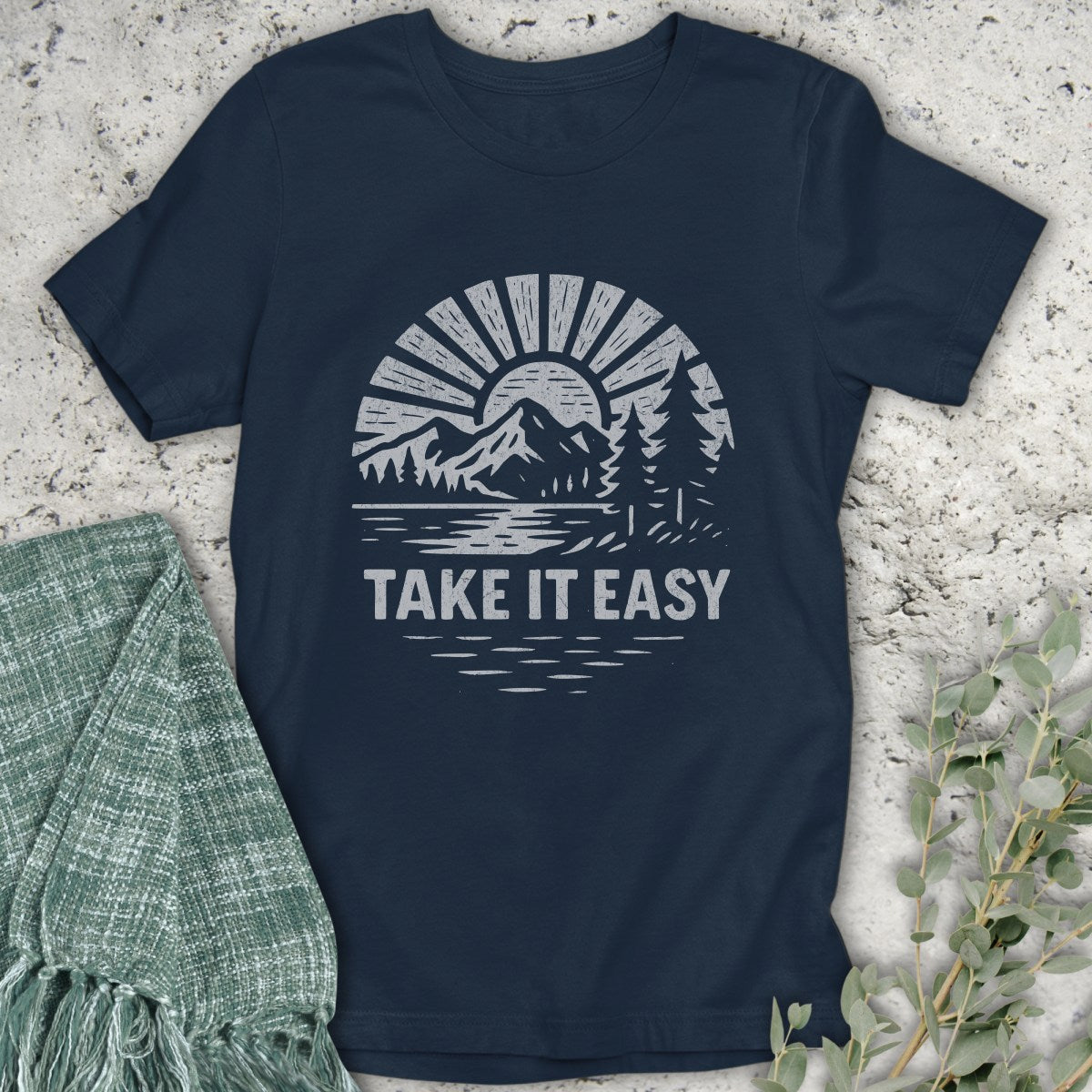 Take It Easy Badge T-Shirt