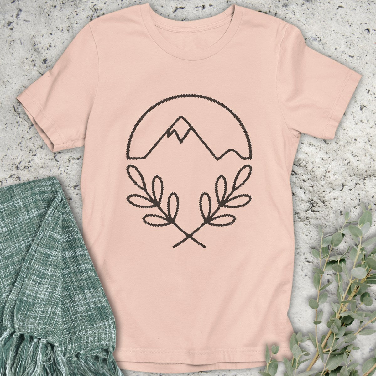Leaf Mountain Lines T-Shirt