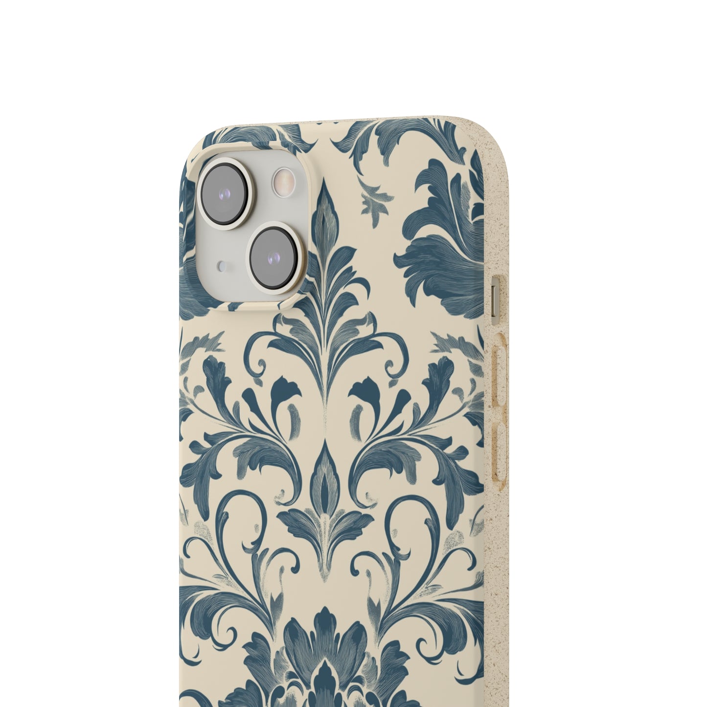 Blue Toile 4 Bio Case