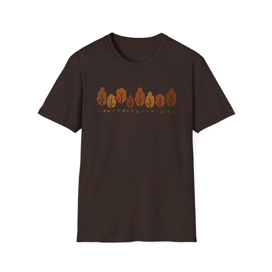 Printify T-Shirt Autumn Trees Lineup T-Shirt