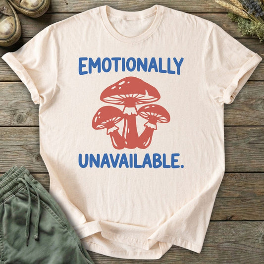 Printify T-Shirt Emotionally Unavailable T-Shirt