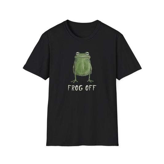 Printify T-Shirt Frog Off T-Shirt