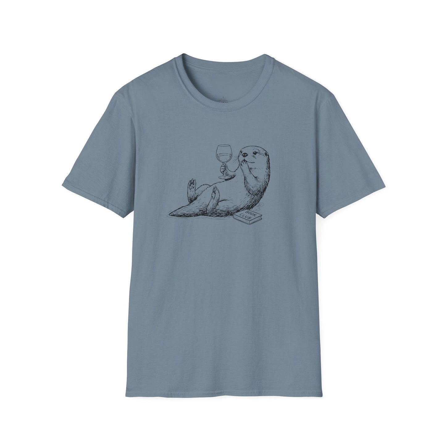 Printify T-Shirt Gossiping Otter T-Shirt