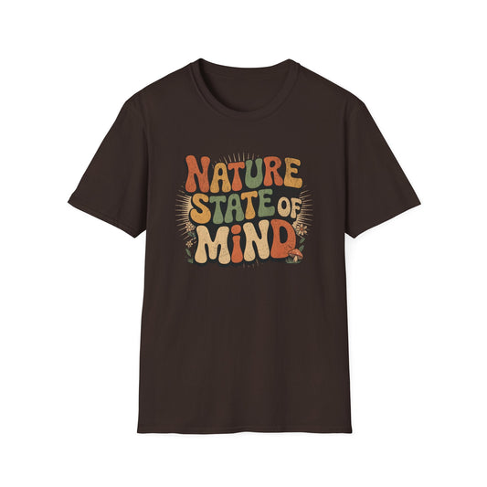 Printify T-Shirt Groovy Nature State of Mind T-Shirt