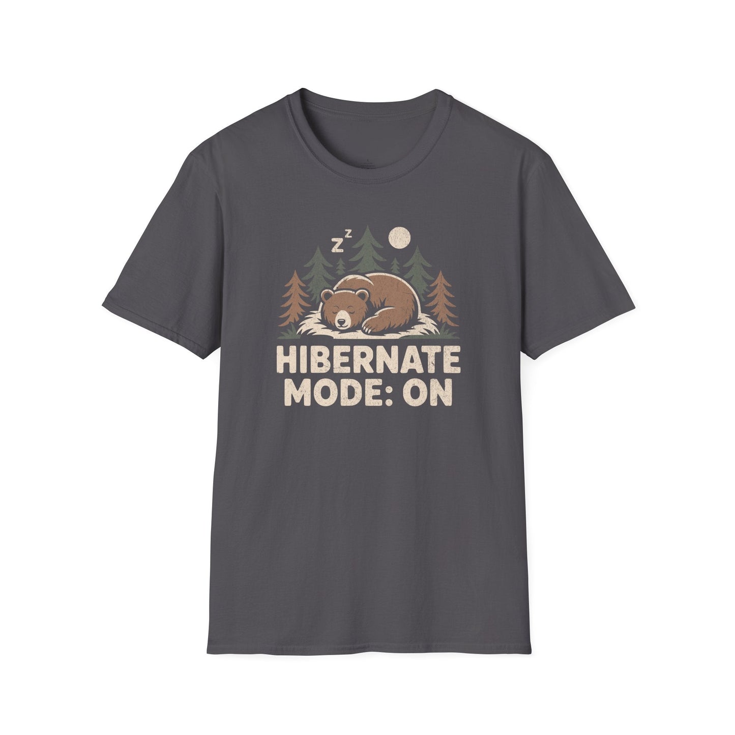Printify T-Shirt Hibernate Bear T-Shirt