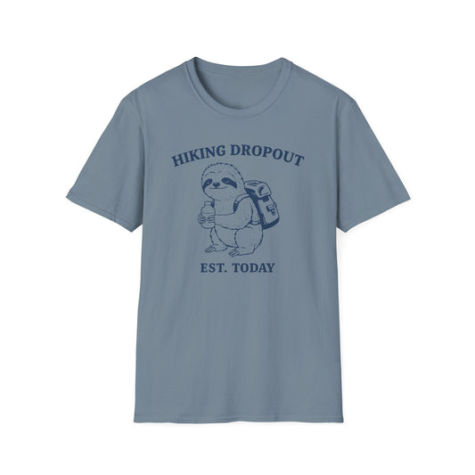 Printify T-Shirt Hiking Dropout T-Shirt