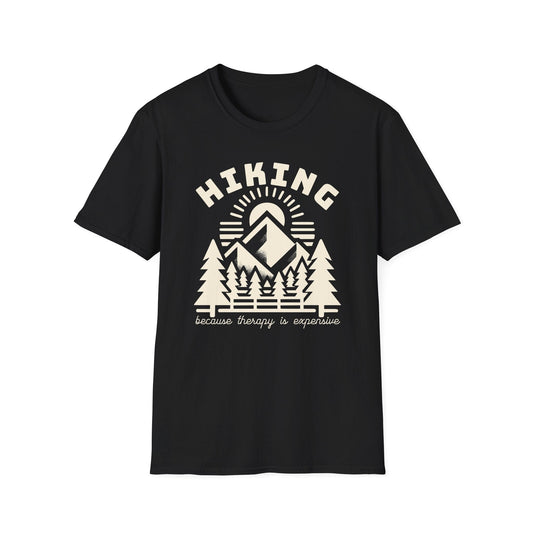 Printify T-Shirt Hiking Therapy T-Shirt