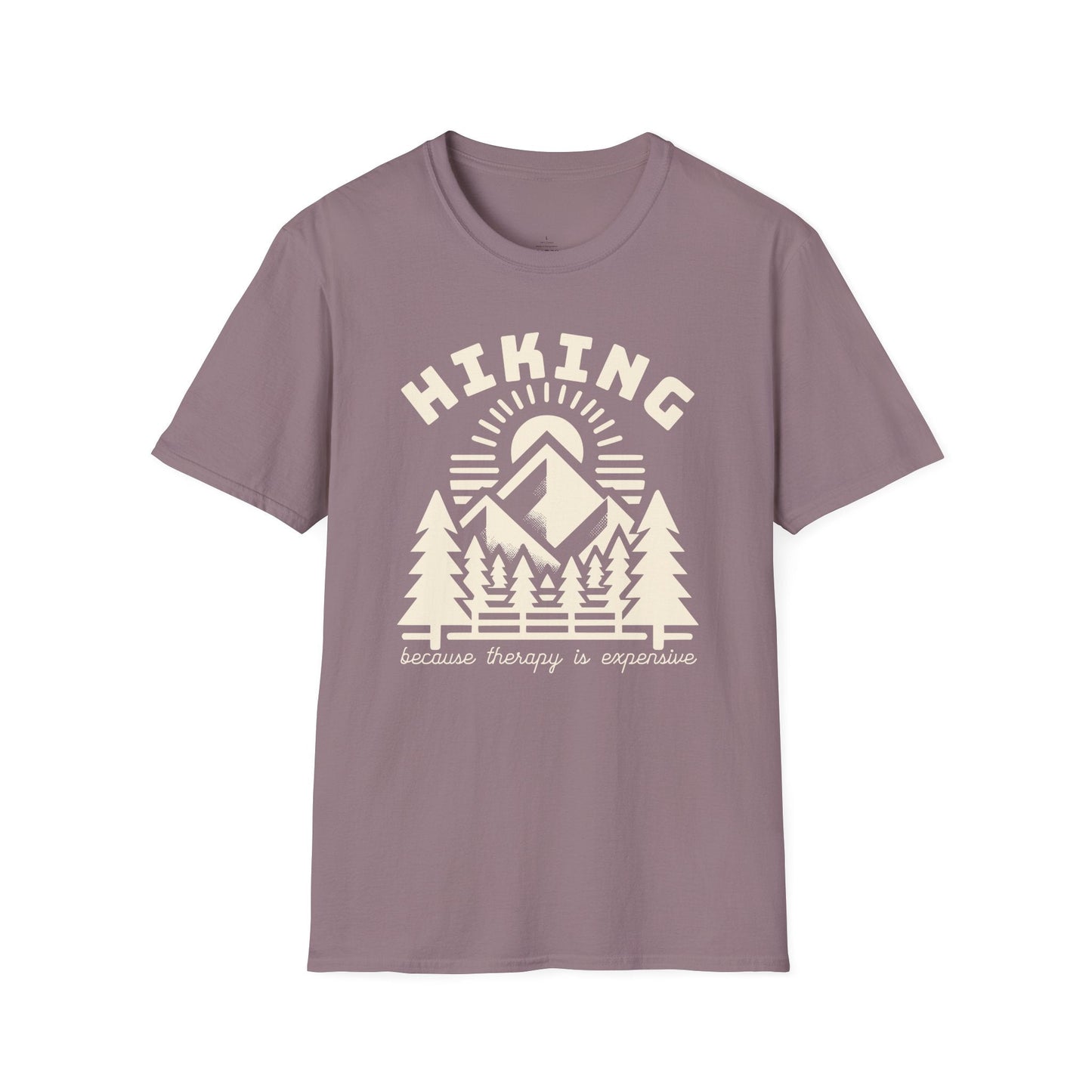 Printify T-Shirt Hiking Therapy T-Shirt