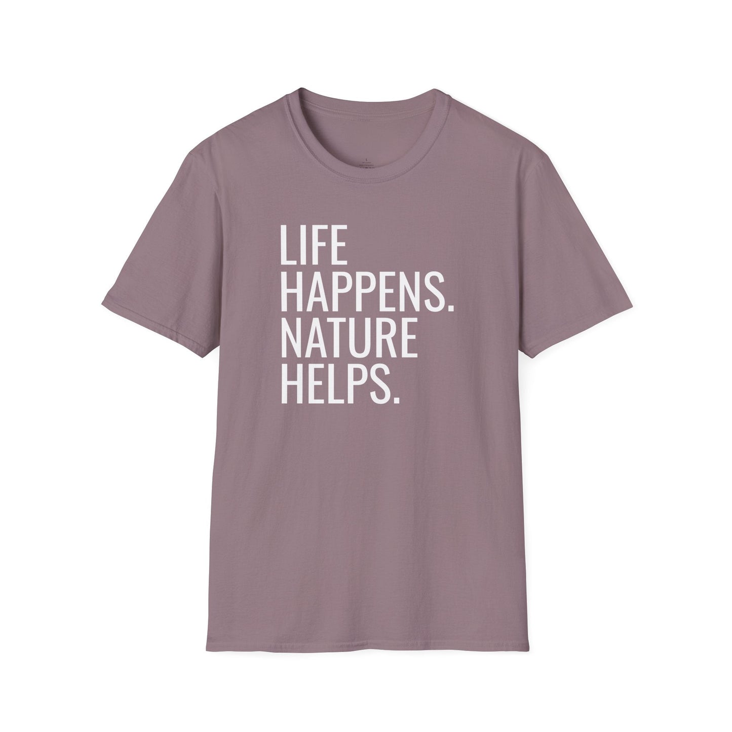 Printify T-Shirt Life Happens T-Shirt