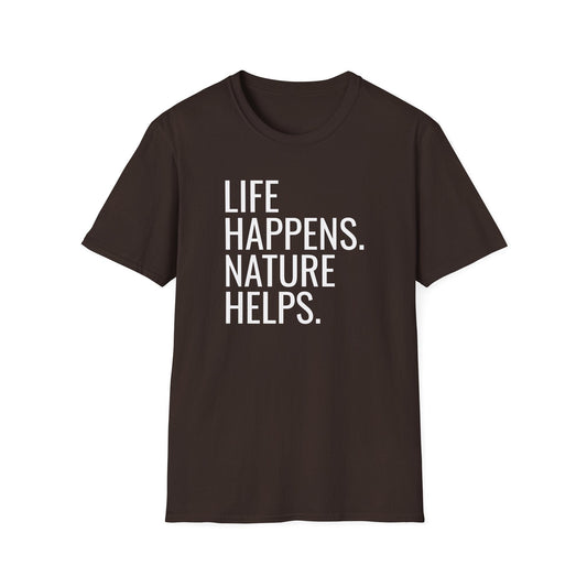 Printify T-Shirt Life Happens T-Shirt