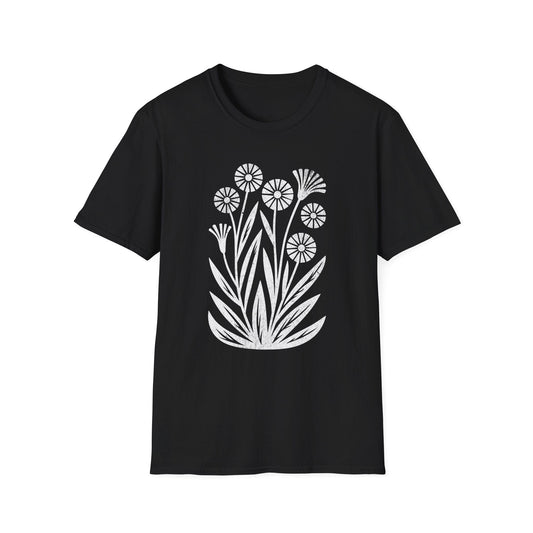 Printify T-Shirt Minimalist Wildflower T-Shirt