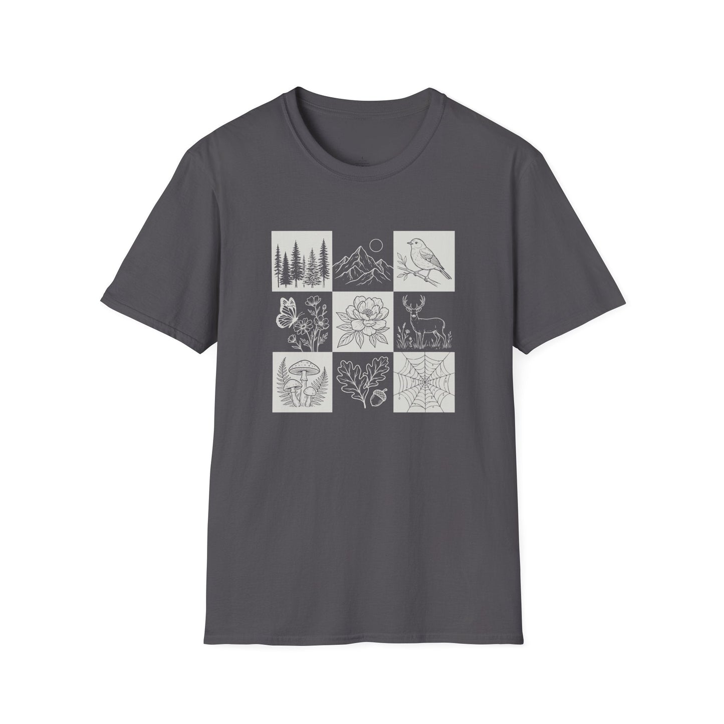 Printify T-Shirt Nine-Panel Nature T-Shirt