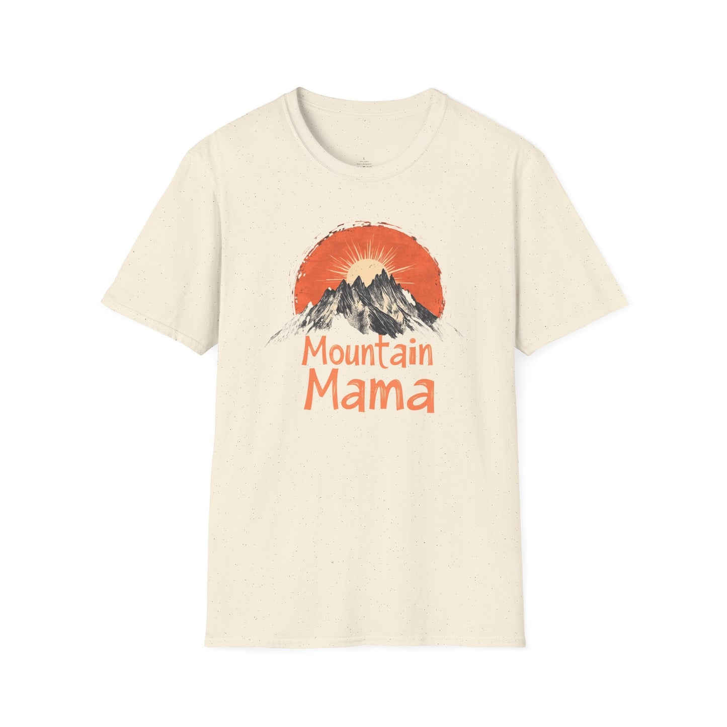 Printify T-Shirt Orange Mountain Mama T-Shirt