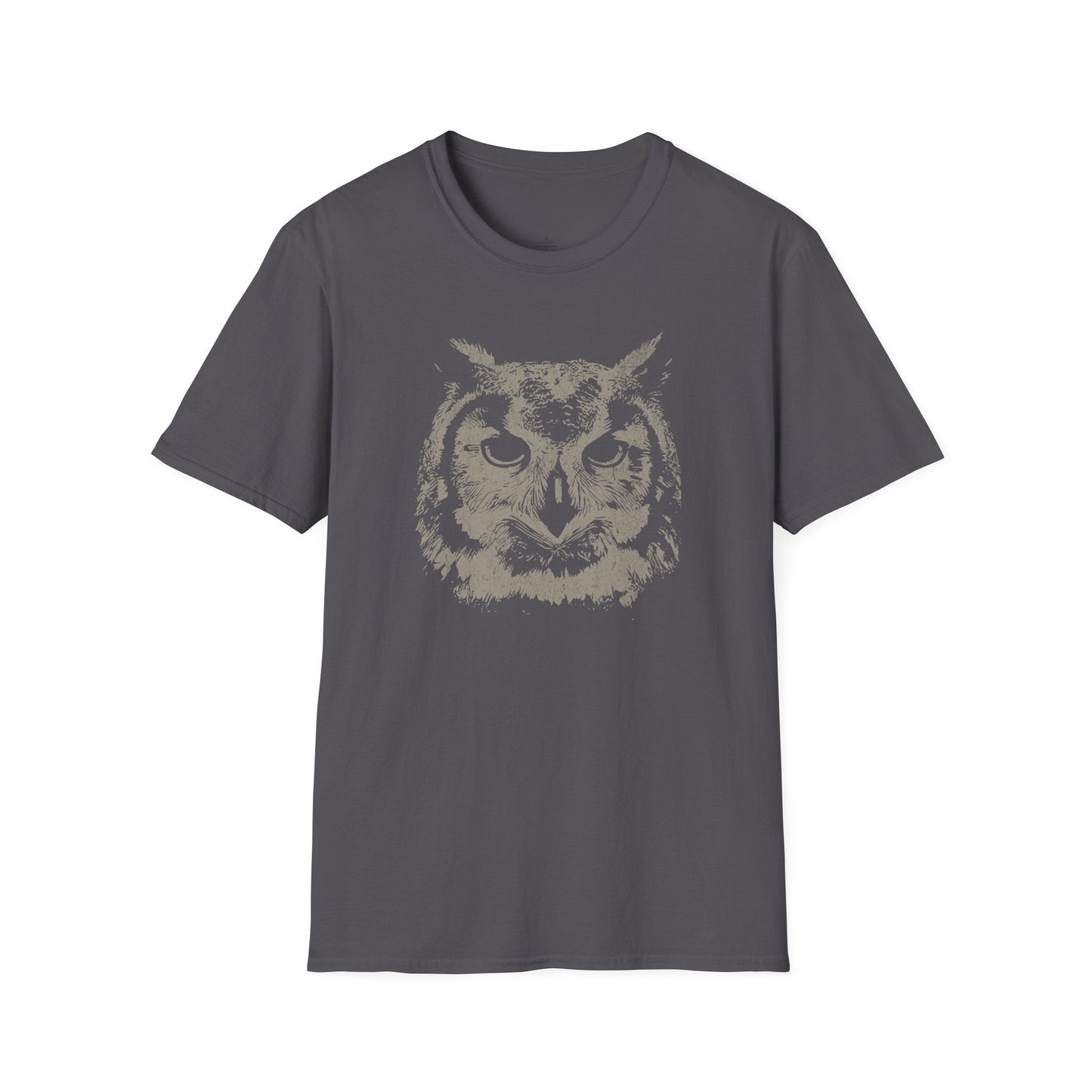 Printify T-Shirt Owl Head T-Shirt