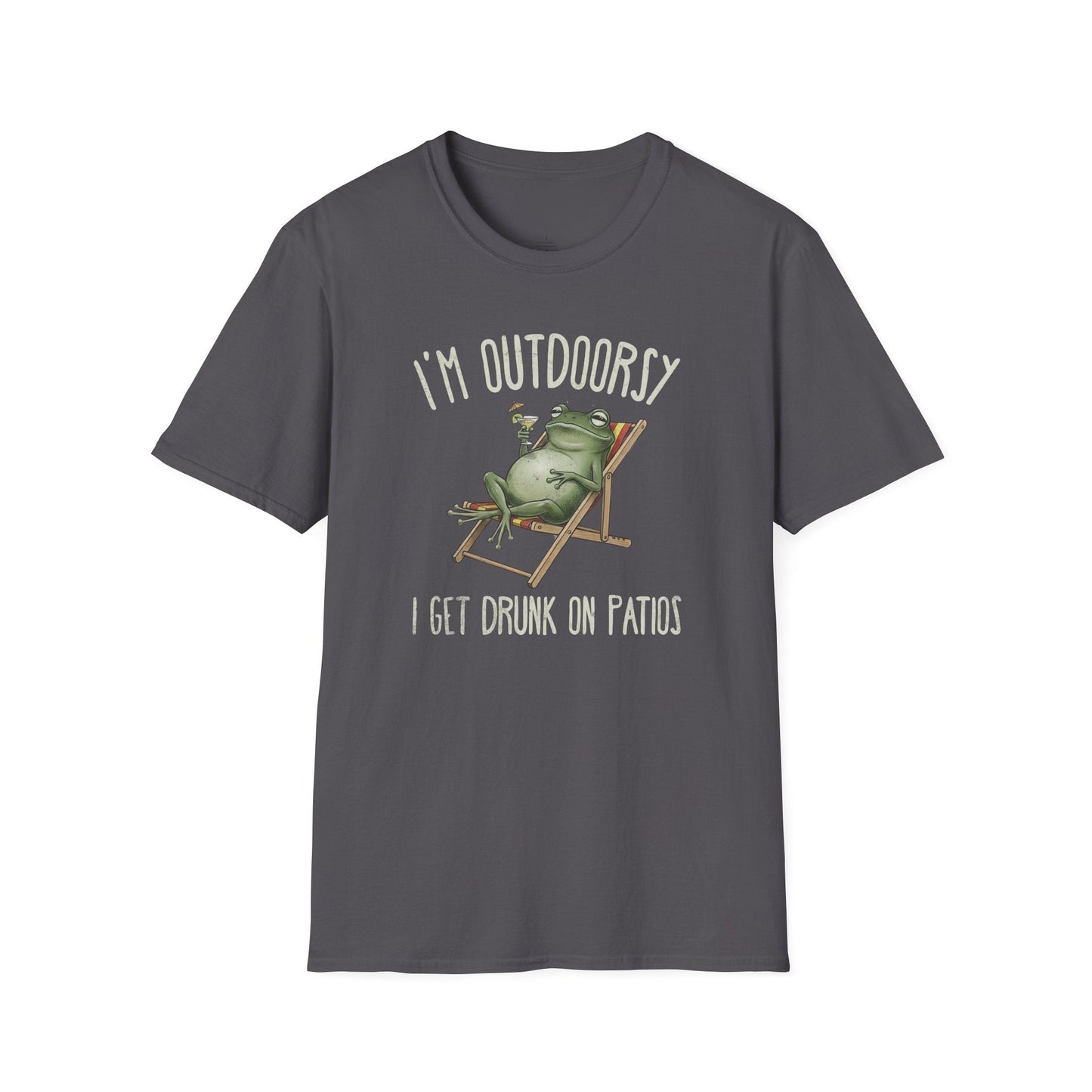Printify T-Shirt Patio Outdoorsy Organic T-Shirt