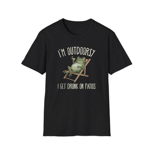 Printify T-Shirt Patio Outdoorsy Organic T-Shirt