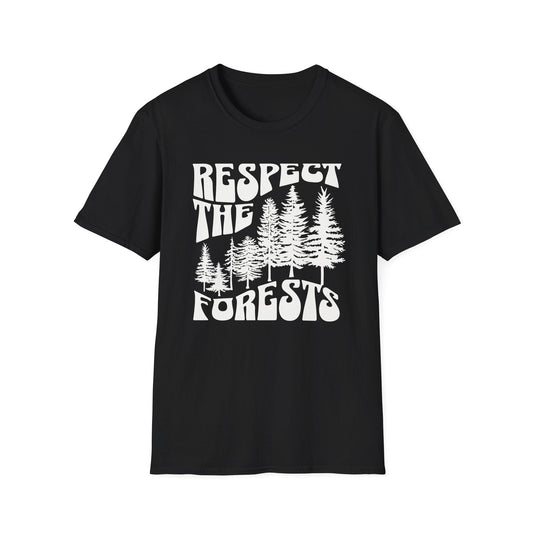 Printify T-Shirt Respect The Forests T-Shirt