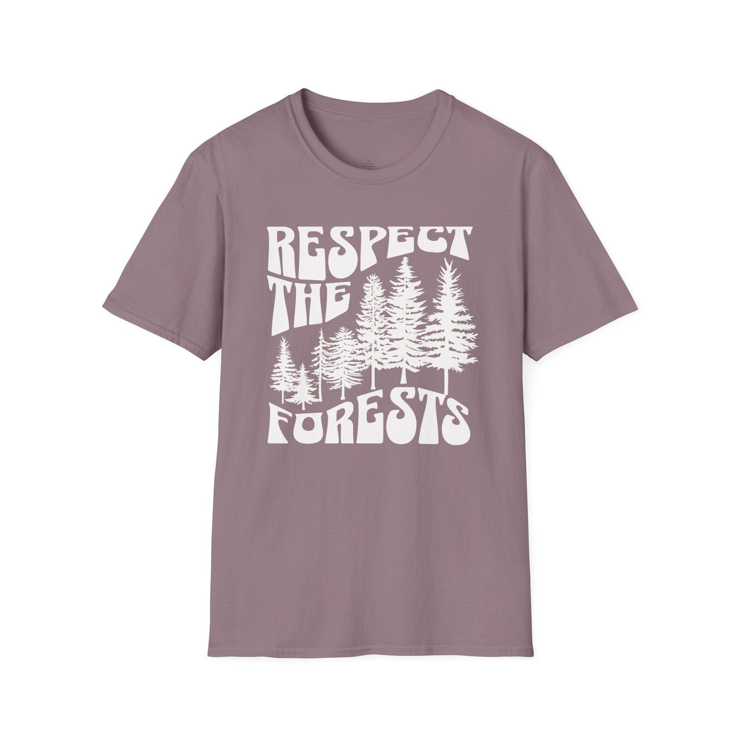Printify T-Shirt Respect The Forests T-Shirt