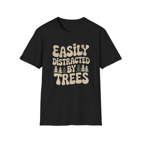 Printify T-Shirt Retro Tree Distraction T-Shirt