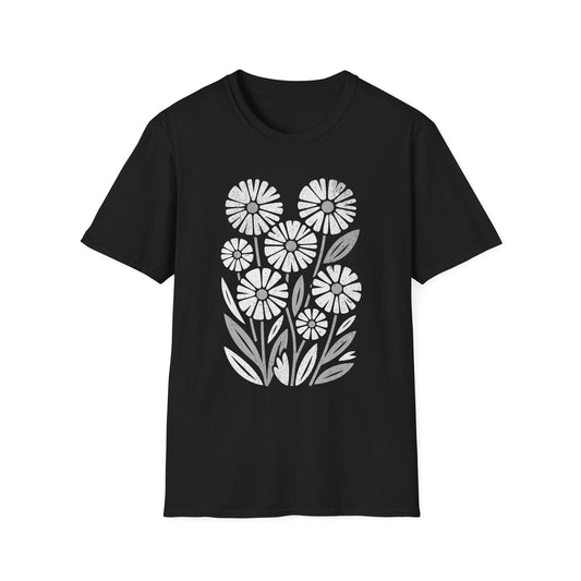 Printify T-Shirt Retro Wildflower T-Shirt