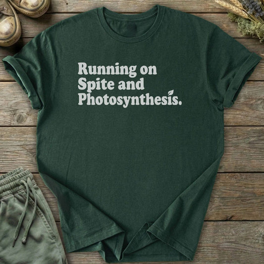 Printify T-Shirt Running On Spite T-Shirt